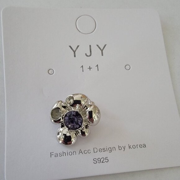 Jewelry - Silver Flower 925 Post Body Jewelry